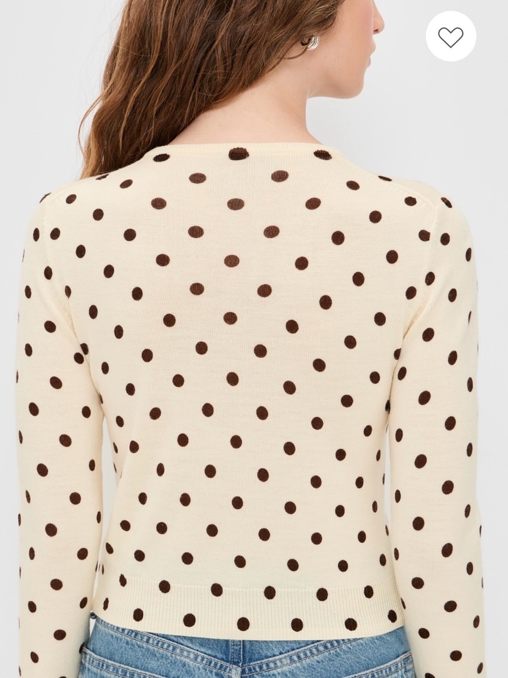 Reformation Bernadette Crew Cardigan - Picture 2 of 5